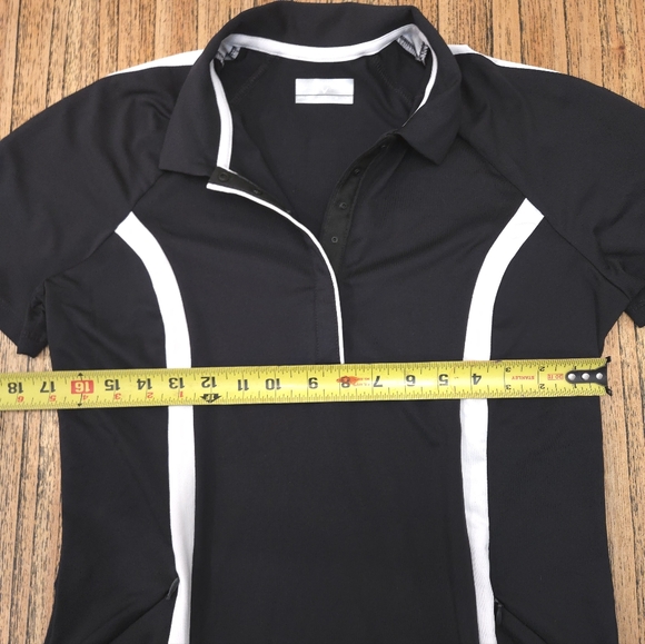 Callaway Black and White Polo Shirt - Picture 5 of 8